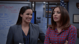 Chelsea Peretti Hug GIF by Brooklyn Nine-Nine.gif